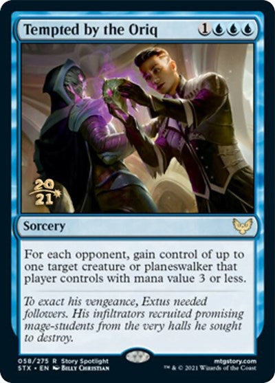 Tempted by the Oriq [Strixhaven: School of Mages Prerelease Promos] | I Want That Stuff Brandon