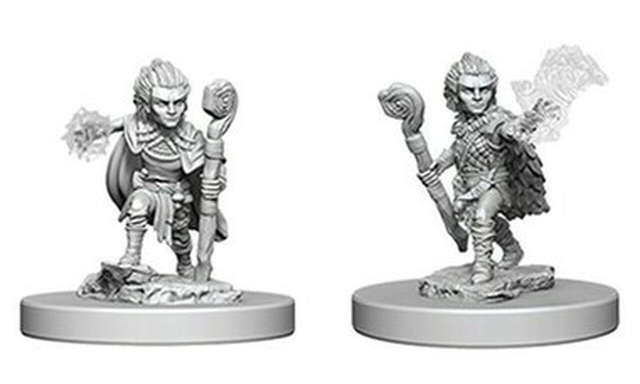 Pathfinder Deep Cuts Unpainted Miniatures: Gnome Male Druid | I Want That Stuff Brandon