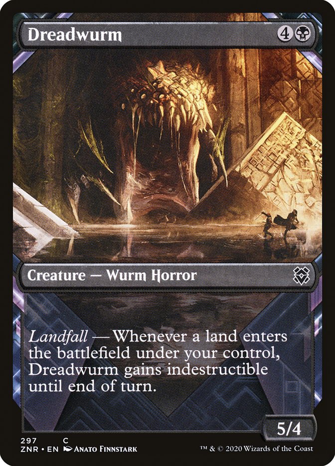 Dreadwurm (Showcase) [Zendikar Rising] | I Want That Stuff Brandon