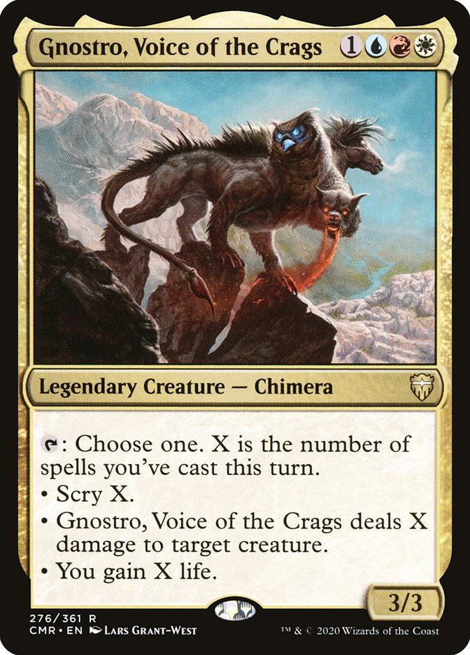 Gnostro, Voice of the Crags [Commander Legends] | I Want That Stuff Brandon