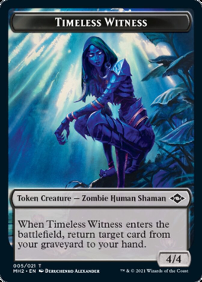 Timeless Witness Token [Modern Horizons 2 Tokens] | I Want That Stuff Brandon