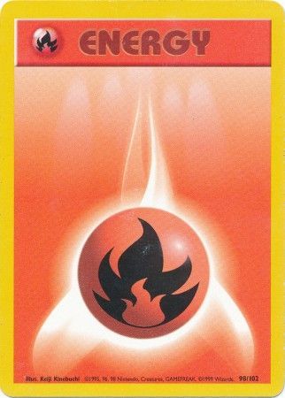 Fire Energy (98/102) [Base Set Unlimited] | I Want That Stuff Brandon