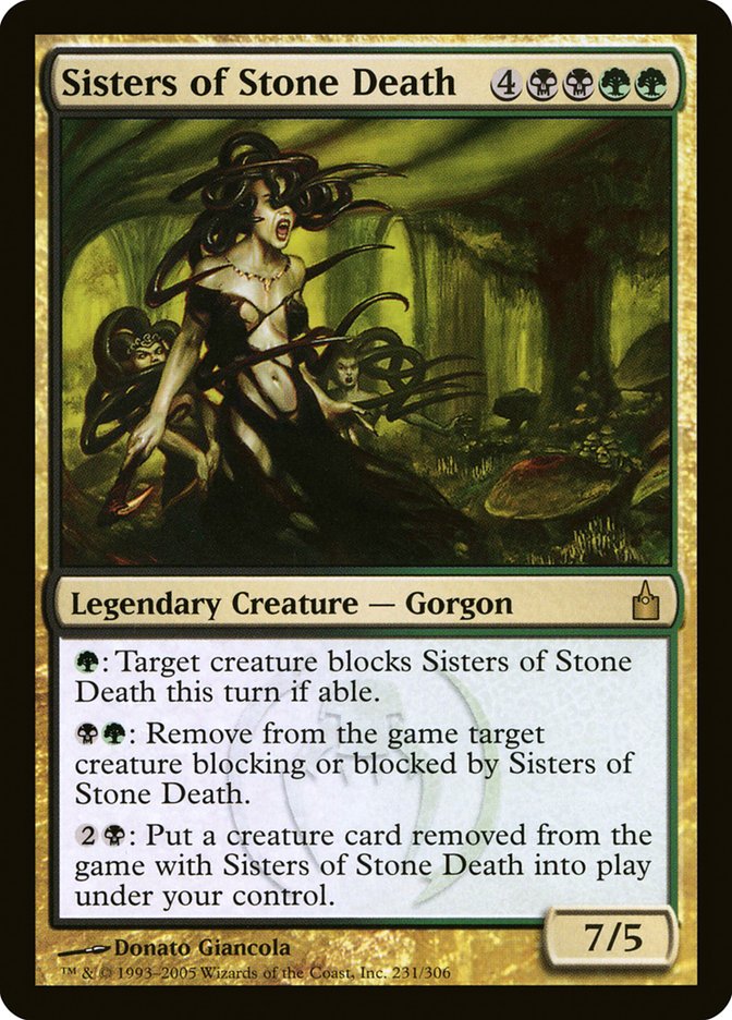 Sisters of Stone Death [Ravnica: City of Guilds] | I Want That Stuff Brandon