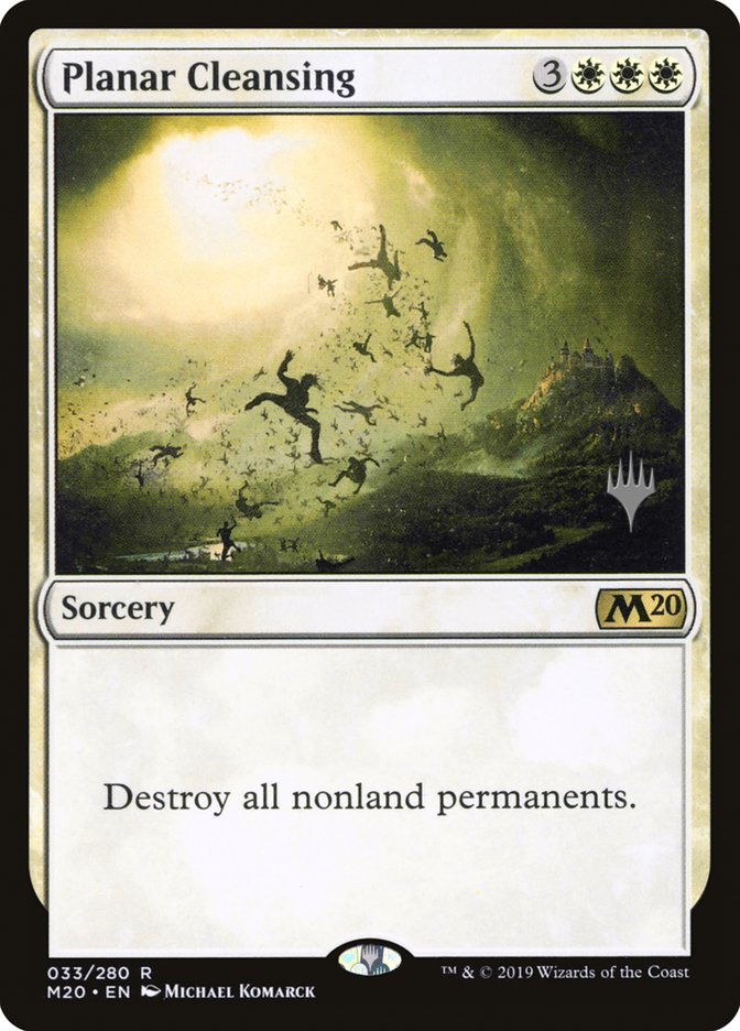 Planar Cleansing (Promo Pack) [Core Set 2020 Promos] | I Want That Stuff Brandon