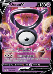 Unown V (SWSH300) [Sword & Shield: Black Star Promos] | I Want That Stuff Brandon