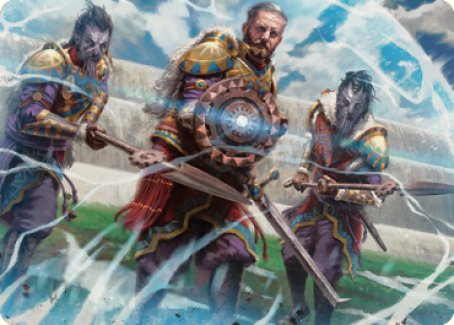 Argivian Phalanx Art Card [Dominaria United Art Series] | I Want That Stuff Brandon