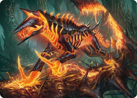 Kuldotha Cackler Art Card [Phyrexia: All Will Be One Art Series] | I Want That Stuff Brandon