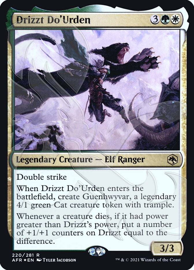 Drizzt Do'Urden (Ampersand Promo) [Dungeons & Dragons: Adventures in the Forgotten Realms Promos] | I Want That Stuff Brandon
