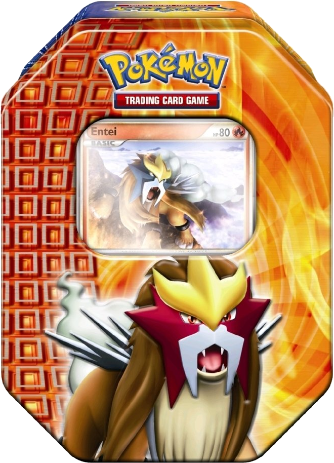 HeartGold & Soulsilver - Collector's Tin (Entei) | I Want That Stuff Brandon