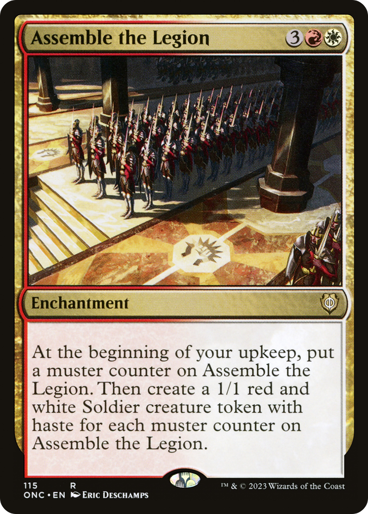 Assemble the Legion [Phyrexia: All Will Be One Commander] | I Want That Stuff Brandon