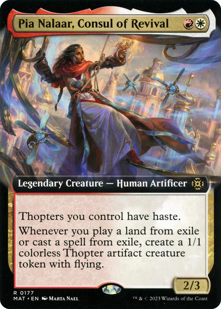 Pia Nalaar, Consul of Revival (Extended Art) [March of the Machine: The Aftermath] | I Want That Stuff Brandon