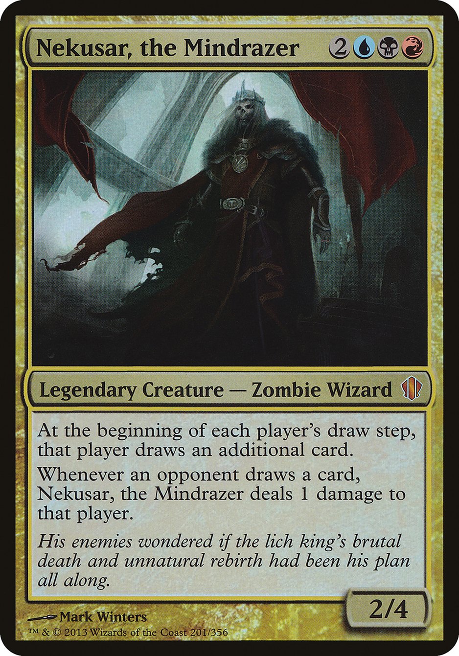 Nekusar, the Mindrazer (Oversized) [Commander 2013 Oversized] | I Want That Stuff Brandon