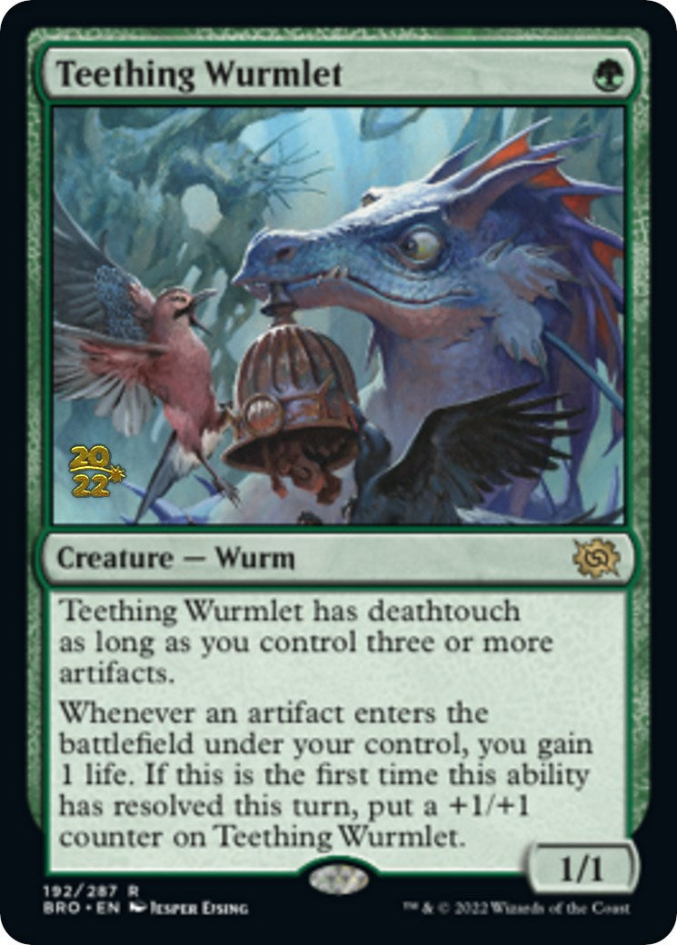 Teething Wurmlet [The Brothers' War Prerelease Promos] | I Want That Stuff Brandon
