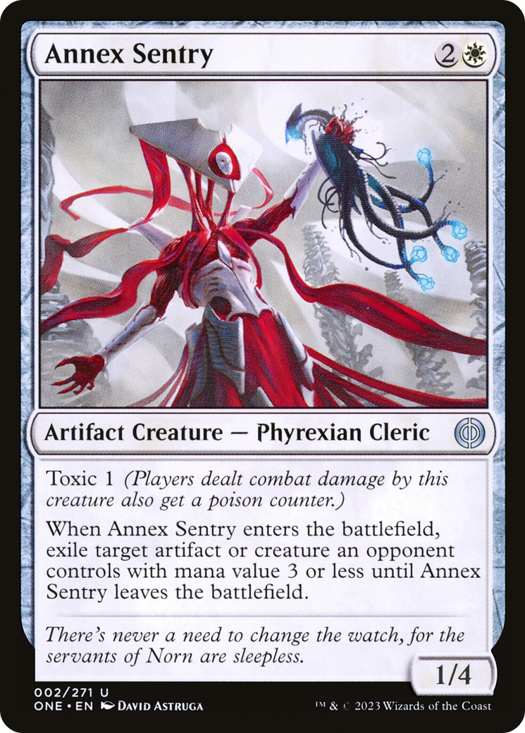 Annex Sentry [Phyrexia: All Will Be One] | I Want That Stuff Brandon
