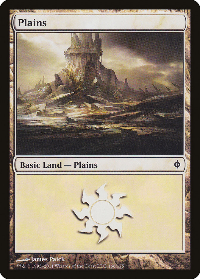 Plains (166) [New Phyrexia] | I Want That Stuff Brandon