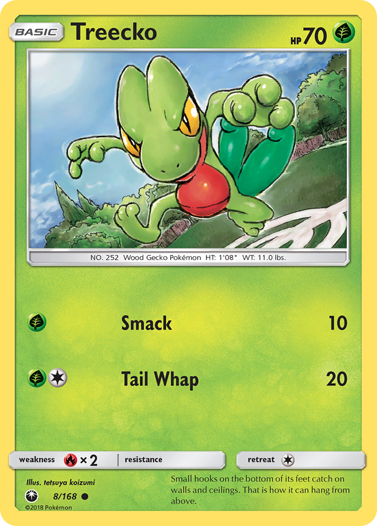 Treecko (8/168) [Sun & Moon: Celestial Storm] | I Want That Stuff Brandon