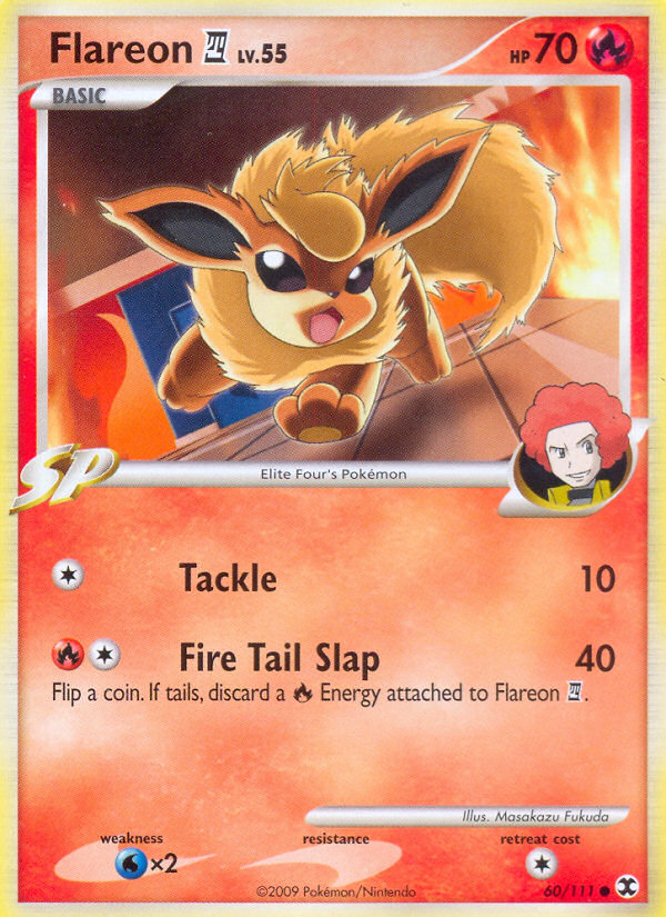 Flareon (60/111) [Platinum: Rising Rivals] | I Want That Stuff Brandon