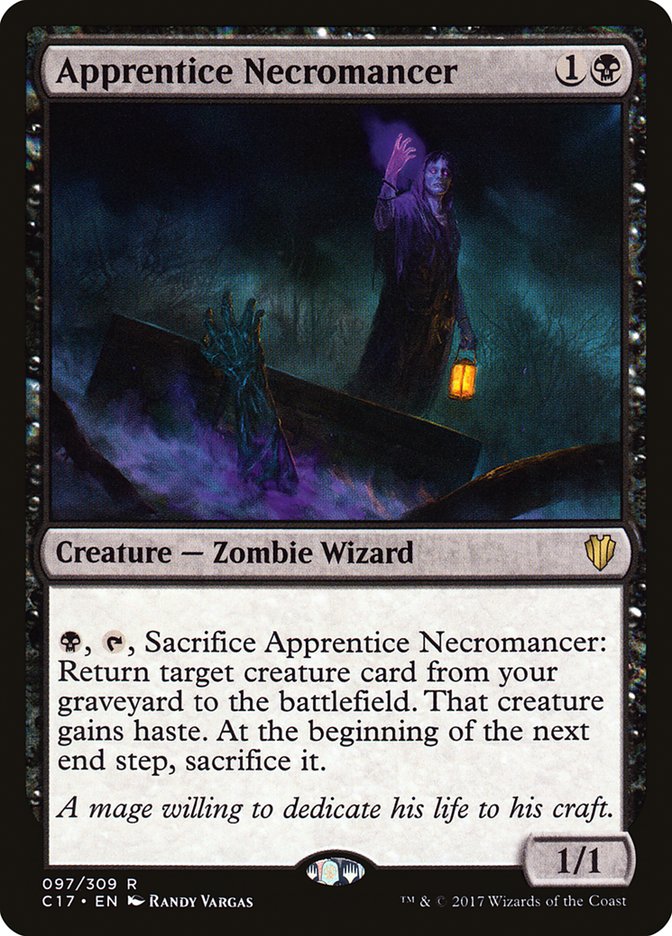 Apprentice Necromancer [Commander 2017] | I Want That Stuff Brandon