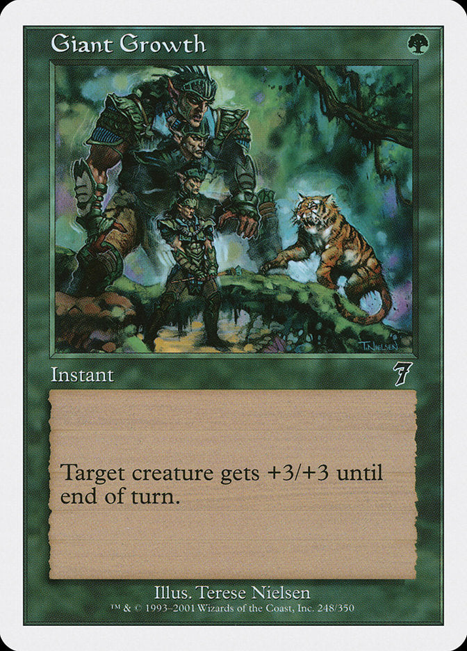 Giant Growth [Seventh Edition] | I Want That Stuff Brandon