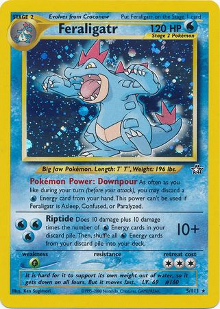 Feraligatr (5/111) [Neo Genesis Unlimited] | I Want That Stuff Brandon