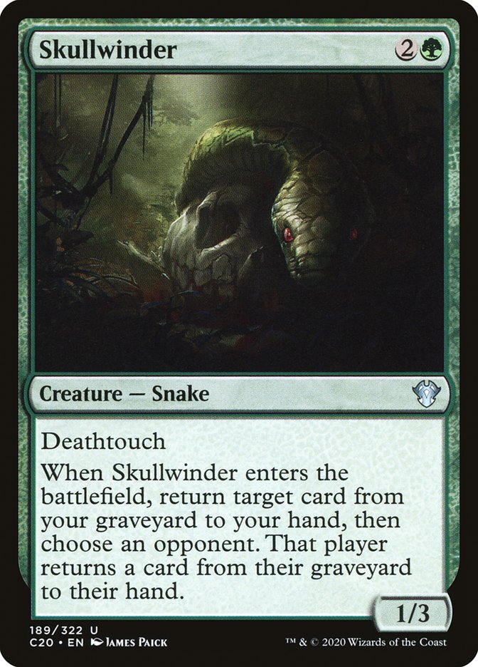 Skullwinder [Commander 2020] | I Want That Stuff Brandon