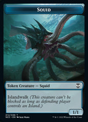 Squid // The Monarch Double-Sided Token [Streets of New Capenna Commander Tokens] | I Want That Stuff Brandon