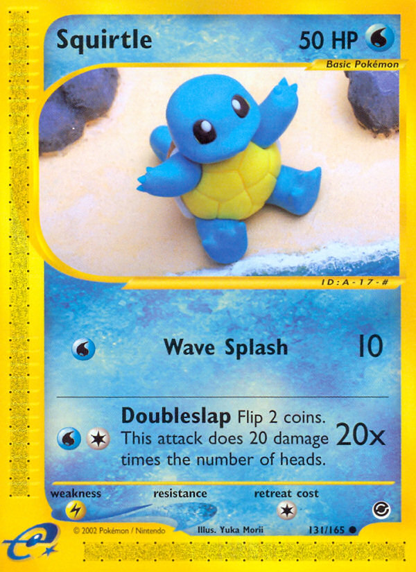 Squirtle (131/165) [Expedition: Base Set] | I Want That Stuff Brandon