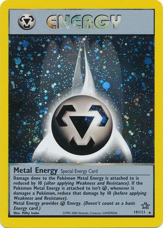 Metal Energy (19/111) [Neo Genesis Unlimited] | I Want That Stuff Brandon