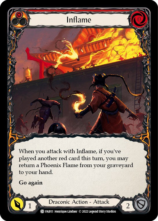 Inflame [FAI011] (Uprising Fai Blitz Deck) | I Want That Stuff Brandon