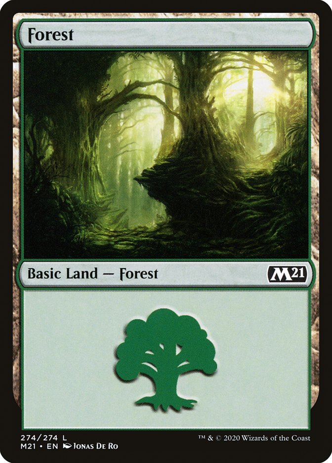 Forest (274) [Core Set 2021] | I Want That Stuff Brandon