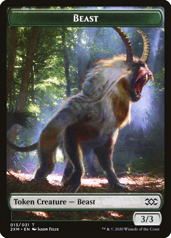 Beast Token [Double Masters Tokens] | I Want That Stuff Brandon