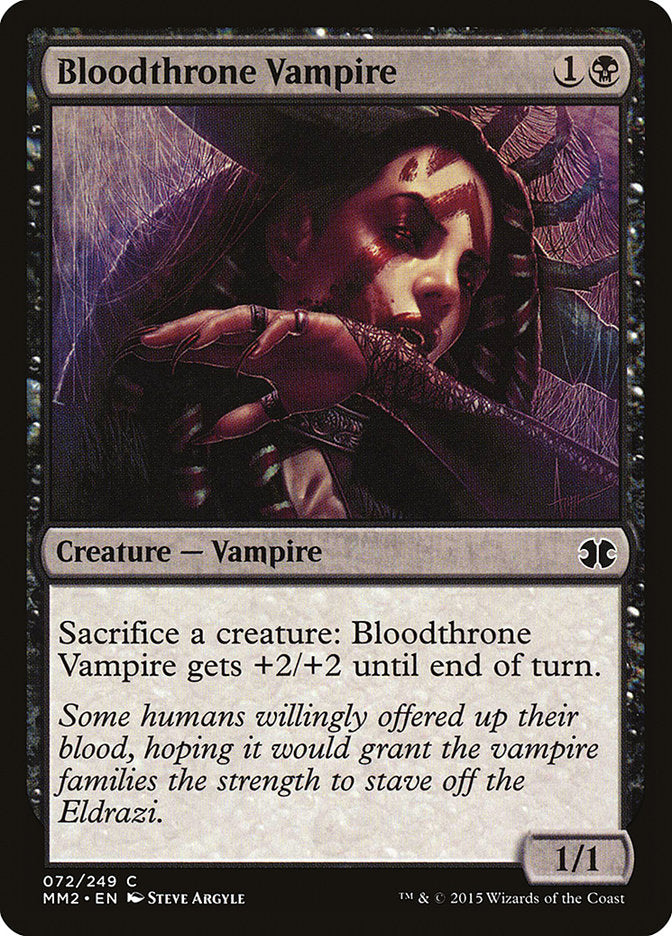 Bloodthrone Vampire [Modern Masters 2015] | I Want That Stuff Brandon