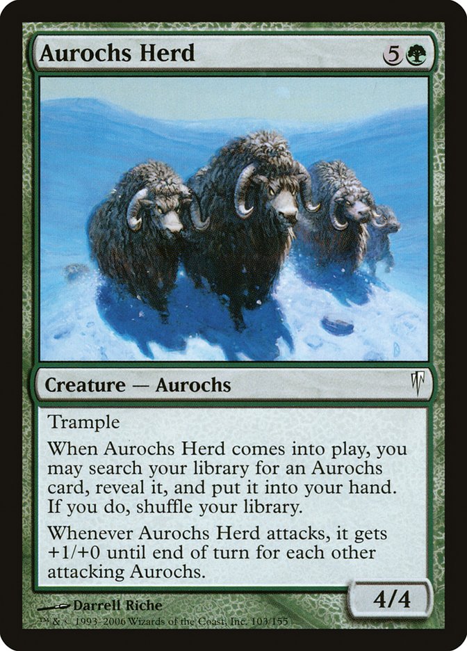 Aurochs Herd [Coldsnap] | I Want That Stuff Brandon