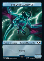 Tyranid (017) // Tyranid Gargoyle Double-Sided Token (Surge Foil) [Warhammer 40,000 Tokens] | I Want That Stuff Brandon