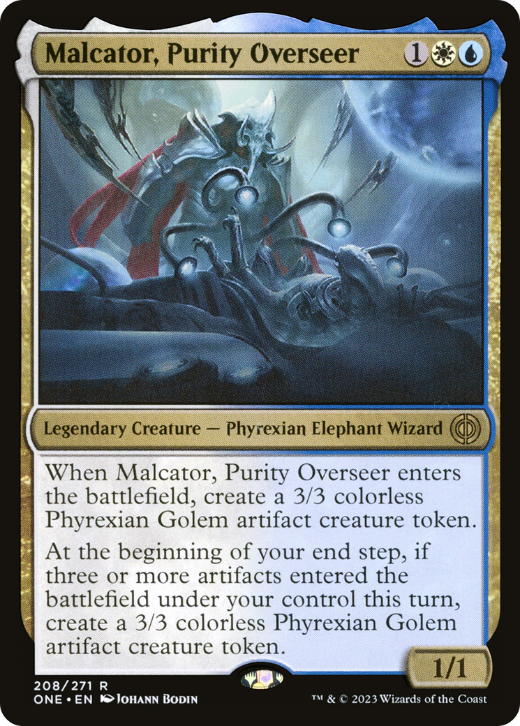 Malcator, Purity Overseer [Phyrexia: All Will Be One] | I Want That Stuff Brandon