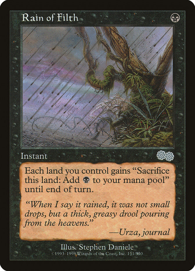 Rain of Filth [Urza's Saga] | I Want That Stuff Brandon