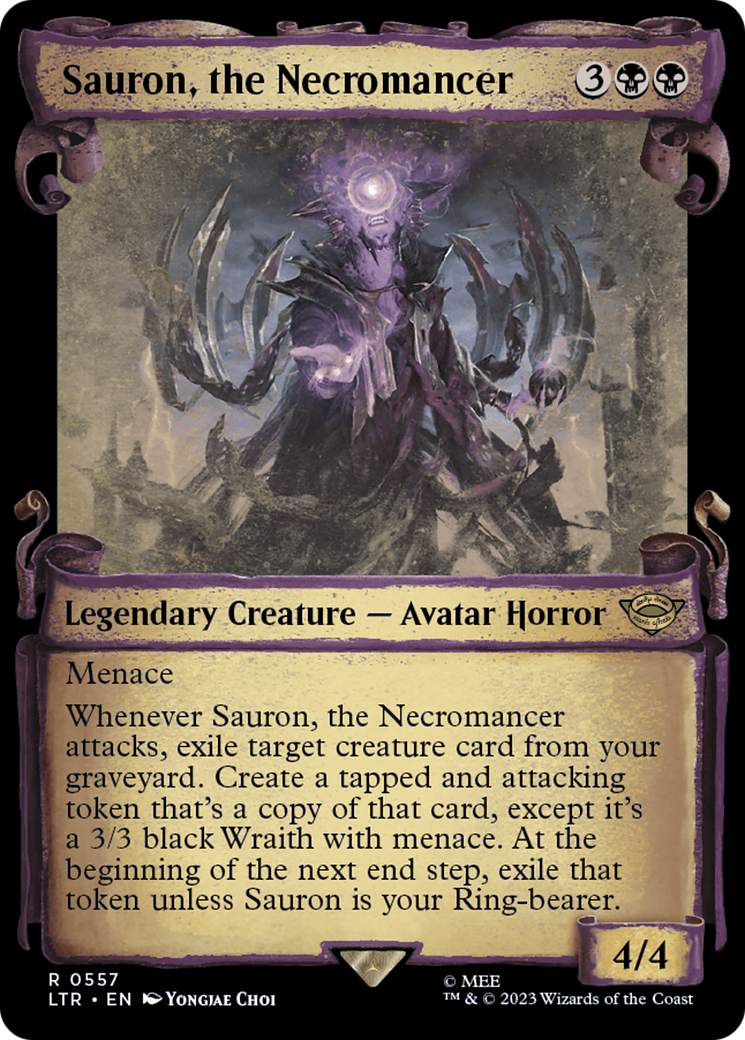 Sauron, the Necromancer [The Lord of the Rings: Tales of Middle-Earth Showcase Scrolls] | I Want That Stuff Brandon