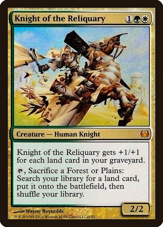 Knight of the Reliquary [Duel Decks: Knights vs. Dragons] | I Want That Stuff Brandon