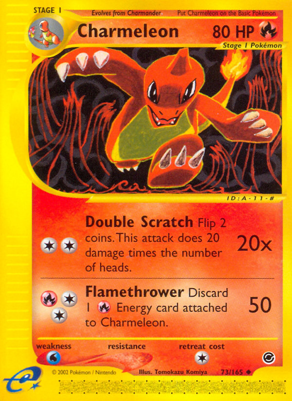 Charmeleon (73/165) [Expedition: Base Set] | I Want That Stuff Brandon