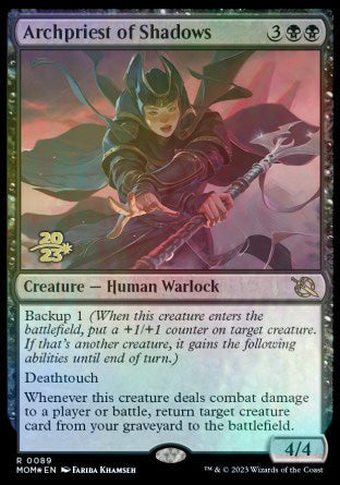 Archpriest of Shadows [March of the Machine Prerelease Promos] | I Want That Stuff Brandon