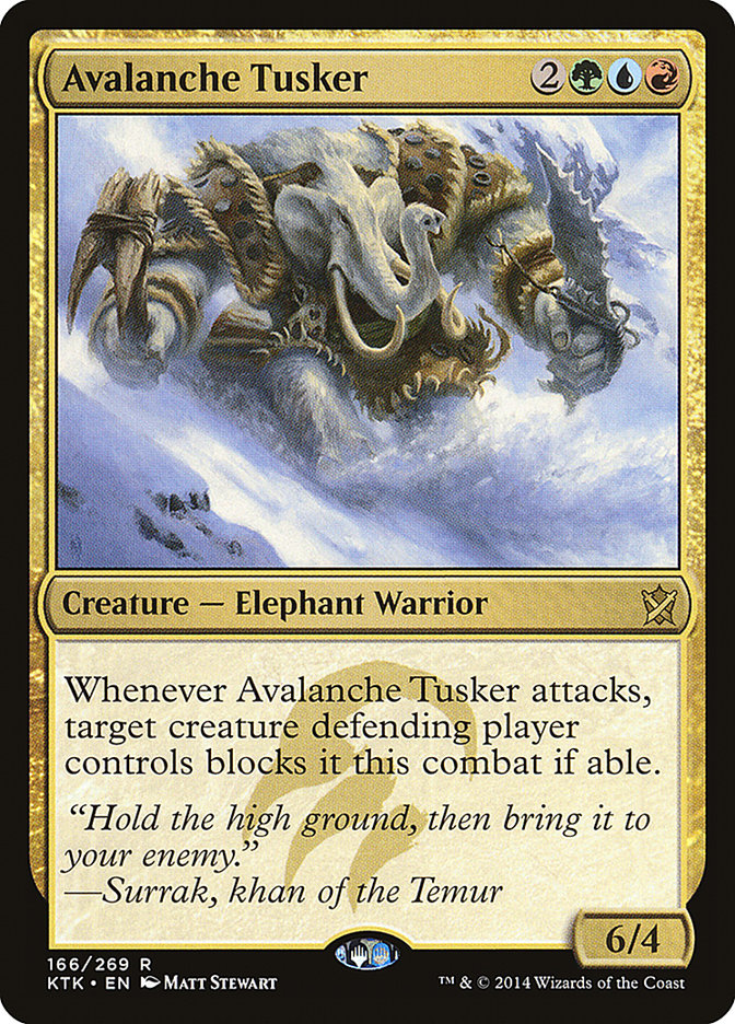 Avalanche Tusker [Khans of Tarkir] | I Want That Stuff Brandon