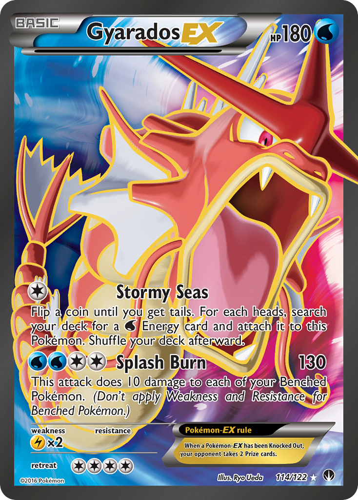 Gyarados EX (114/122) [XY: BREAKpoint] | I Want That Stuff Brandon