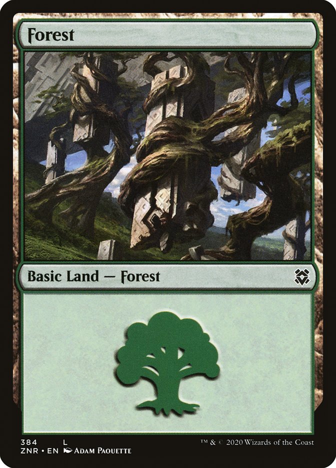 Forest (384) [Zendikar Rising] | I Want That Stuff Brandon