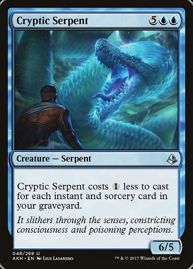 Cryptic Serpent [Amonkhet] | I Want That Stuff Brandon