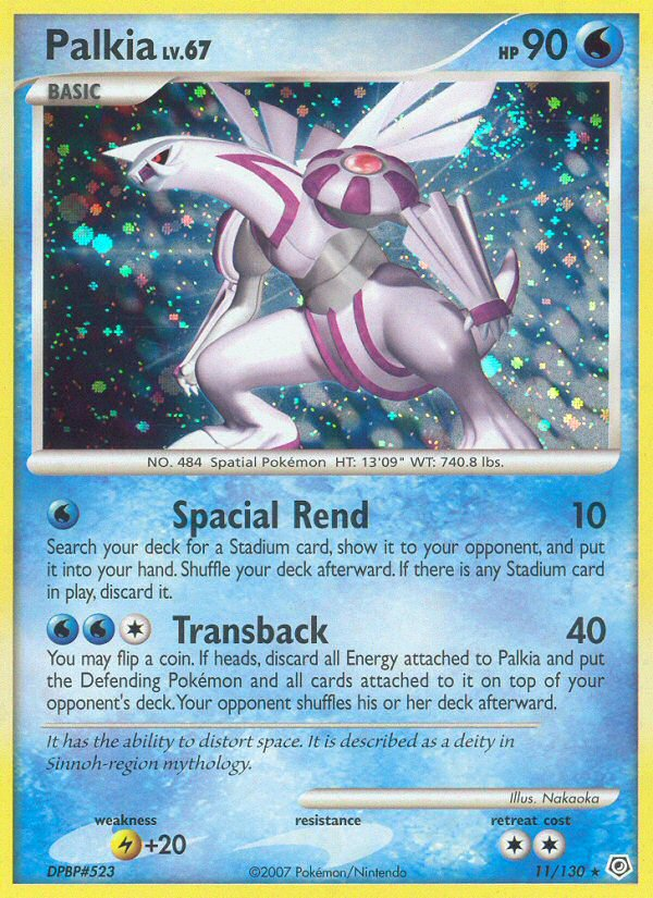 Palkia (11/130) [Diamond & Pearl: Base Set] | I Want That Stuff Brandon