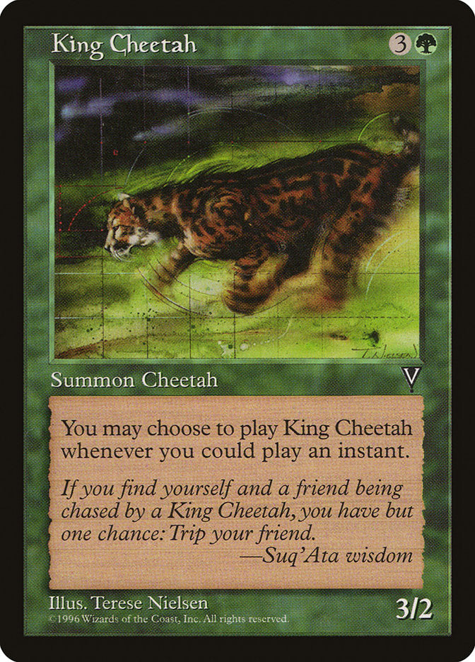 King Cheetah [Visions] | I Want That Stuff Brandon