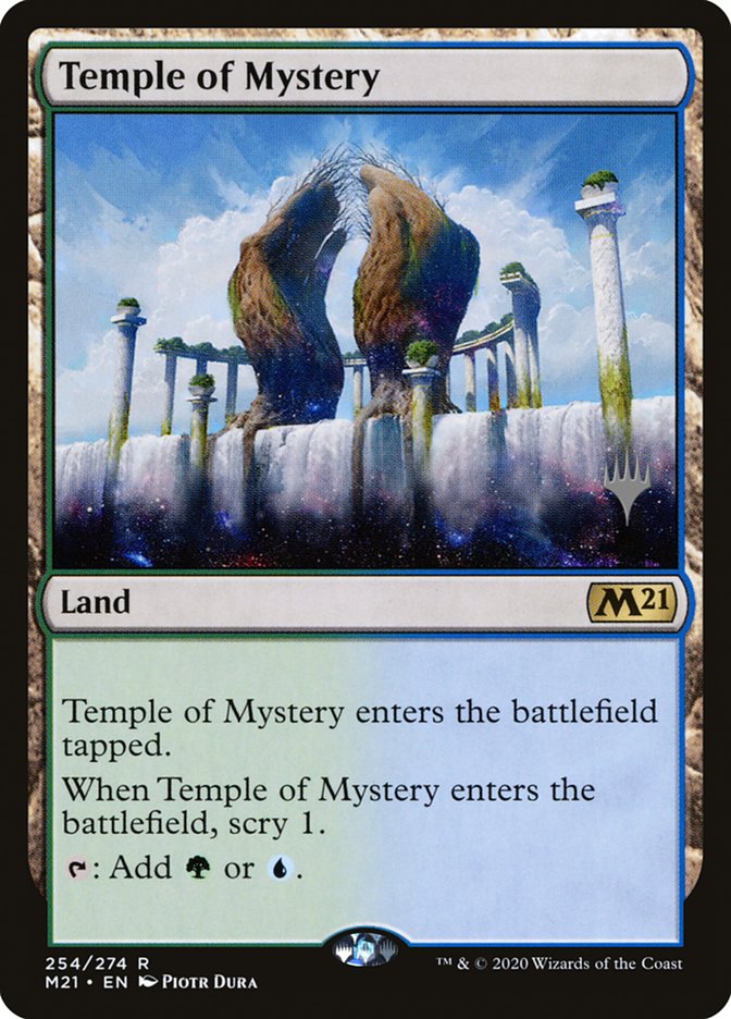 Temple of Mystery (Promo Pack) [Core Set 2021 Promos] | I Want That Stuff Brandon