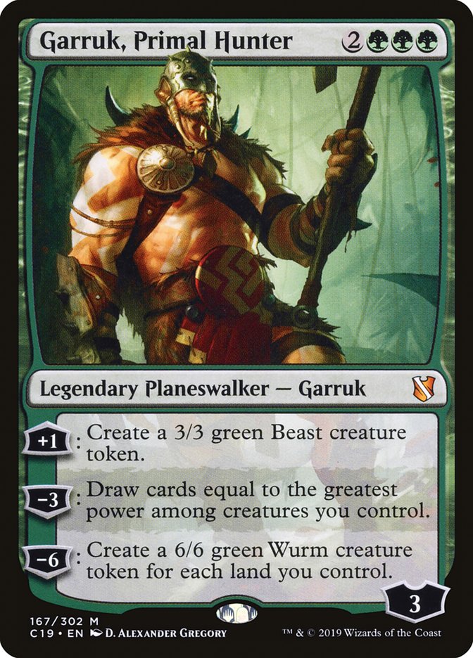 Garruk, Primal Hunter [Commander 2019] | I Want That Stuff Brandon