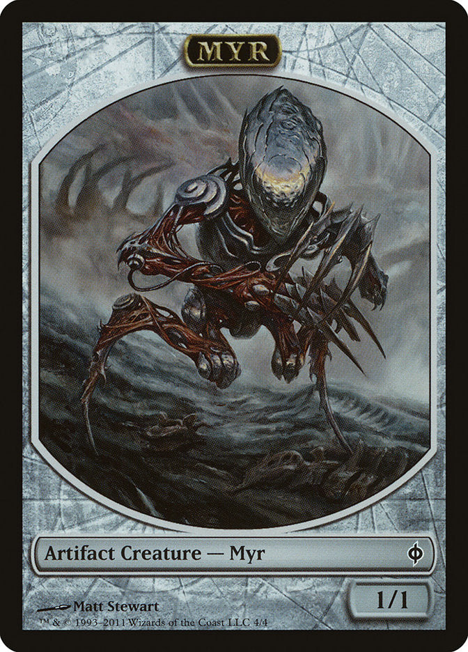 Myr Token [New Phyrexia Tokens] | I Want That Stuff Brandon