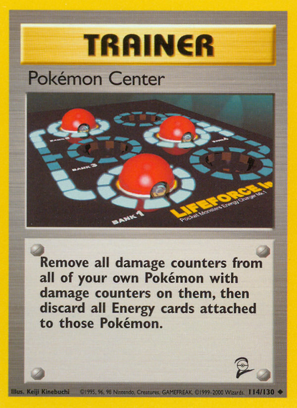 Pokemon Center (114/130) [Base Set 2] | I Want That Stuff Brandon